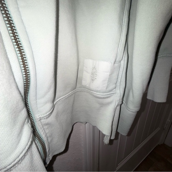 Free People movement Light blue zipper hoodie - Picture 5 of 5